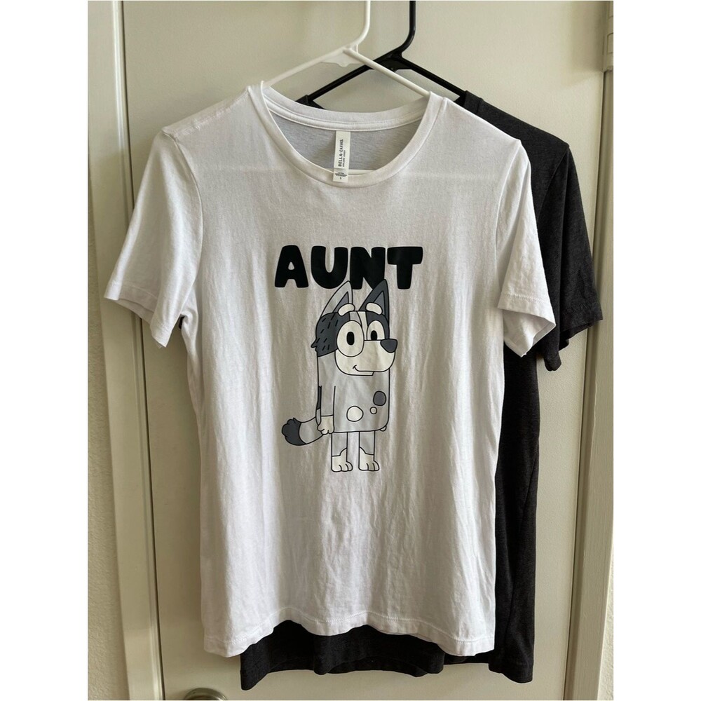 BLUEY Woman’s & Men’s Aunt & Uncle Shirts - 2 Pack